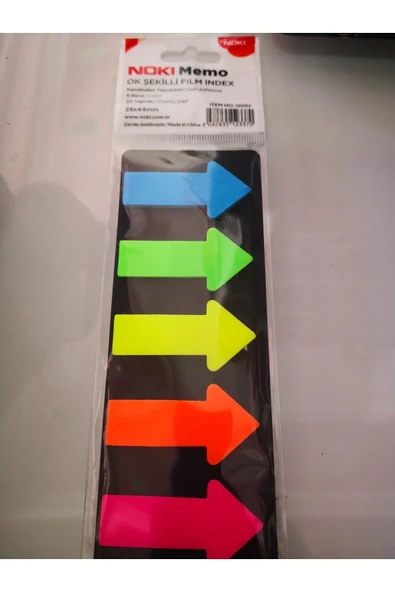 Noki Ok Şekilli Postit Ayraç ürün görseli 1