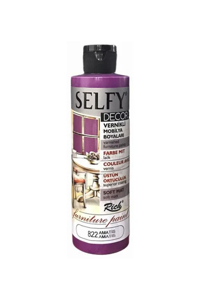 Rich Boya Rıch Selfy Decor Akrilik Boya 822 Amatıs 240 Cc ürün görseli 1