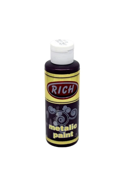 Rich 120 Cc Metalik Akrilik Boya - Antik Mürdüm 870 ürün görseli 1