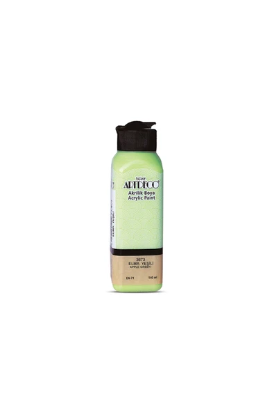 Artdeco Akrilik Boya 140ml Elma Yeşili 3673 ürün görseli 1