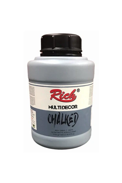 Rich Multi Decor Chalked Akrilik Boya 1250 Cc Oniks 4604 ürün görseli 1