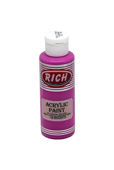 Rich Akr-120-139 Akrilik Boya 120 Cc Magenta ürün görseli 1