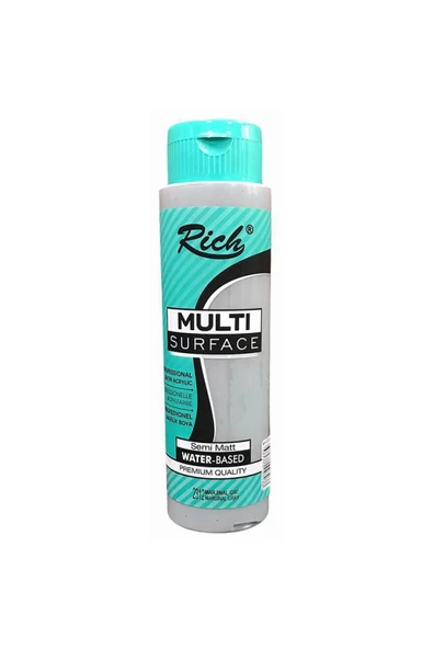 Rich Multi Surface Akrilik Boya 500 ml 2312 Marjinal Gri ürün görseli 1