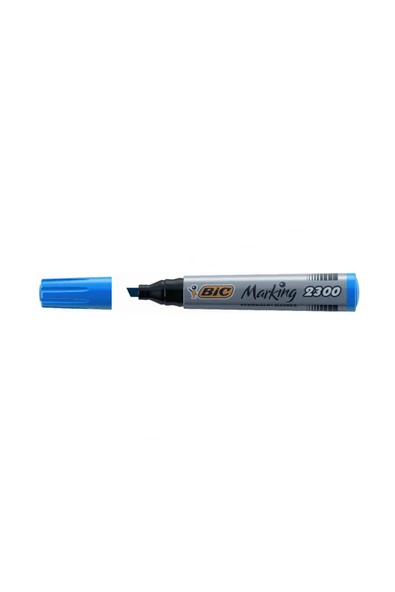 Bic 2300 Mavi Permanent Kalem Kesik Uç 820925 ürün görseli 1