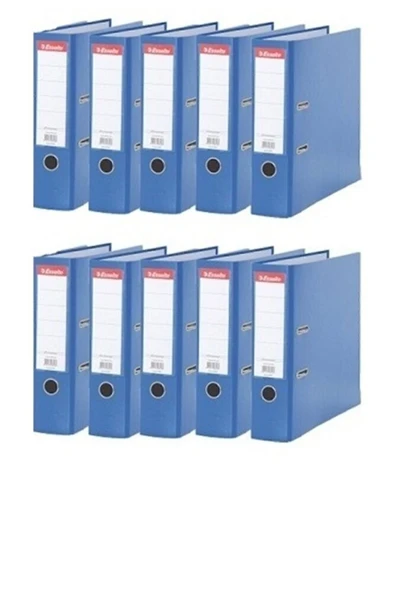 Esselte Eco Kalsör Geniş Mavi 10'lu Paket ürün görseli 1