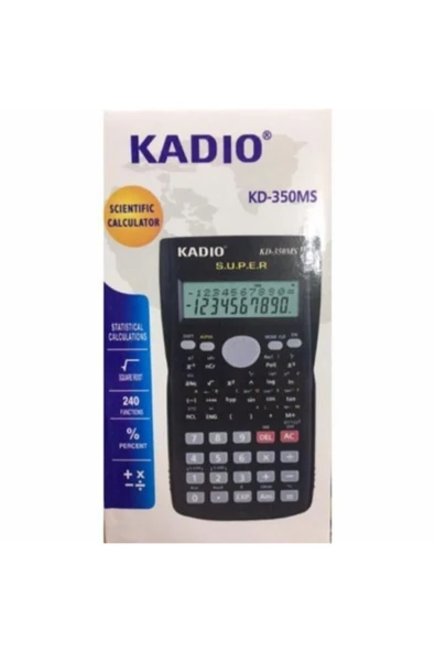 kadio Kadıo Kd-350ms Fonksiyonlu Hesap Makinası F.h ürün görseli 1