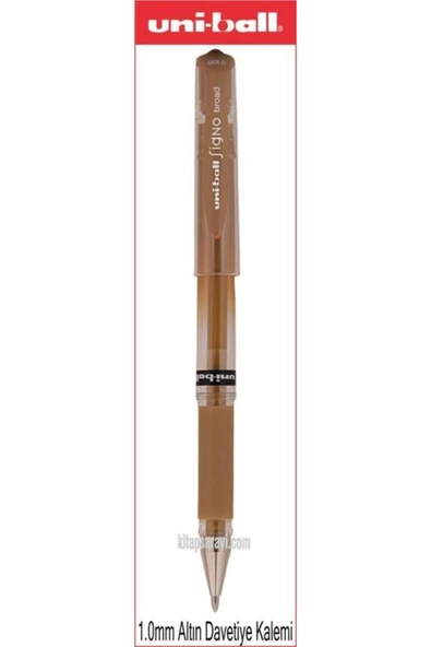 UNİ-BALL Uniball Signo Broad 1.0 Mm Altın Davetiye Kalemi Um-153 ürün görseli 1