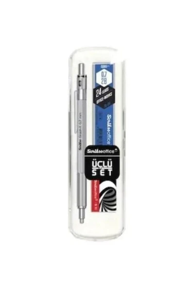 Scrikss Graph-x Metal Color Versatil 0,7 Mm Kurşun Gri ürün görseli 1