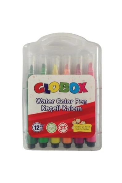 Globox Keçeli Kalem 12 Li Pp Kutu ürün görseli 1