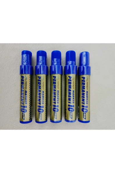 Permanent Metapin Koli Kalemi 10 Mm 10'lu - Mavi ürün görseli 1