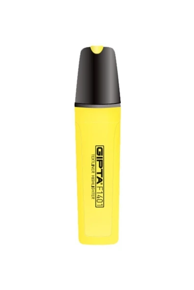 Gıpta ' Fosforlu Kalem - 5 Mm Kesık Uc Sarı ürün görseli 1