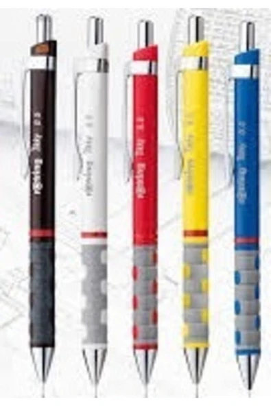Rotring Tikyy 0,7 Uçlu Kalem 4'lü Set + Silgi+120'li Min ürün görseli 1