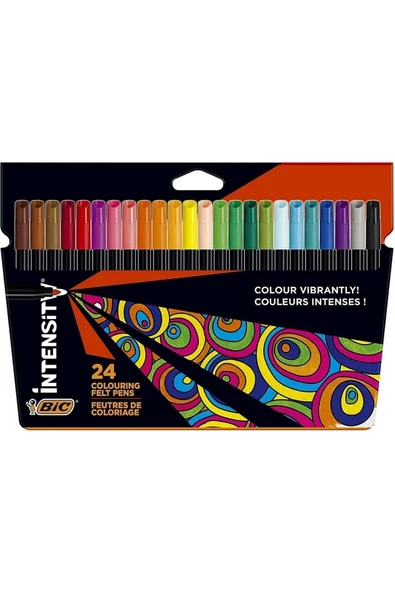 Bic Intensity 24'lü Keçeli Boya Kalemi / 978035 ürün görseli 1