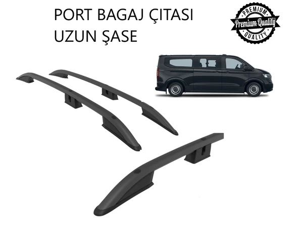 TRANSİT CUSTOM+TOURNEO CUSTOM+CARAVELLA+PANEL VAN+ KOMBİ+ 1083B UZUN ŞASE SİYAH ürün görseli 1