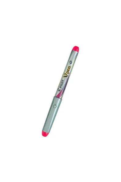 Pilot V-pen Silver Kullan At Dolma Kalem Kırmızı Svp-4m-r ürün görseli 1