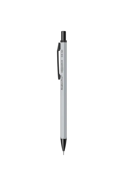 Scrikss Hexagon-r 0.5mm Versatil Kalem Gümüş ürün görseli 1