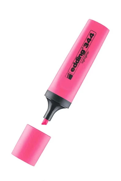 Edding Pembe Fosforlu Kalem E-344 - Resim 2