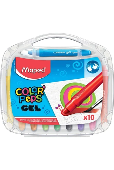 Maped Color Peps Jel Mum Boya 10 Renk 3154148363101 ürün görseli 1