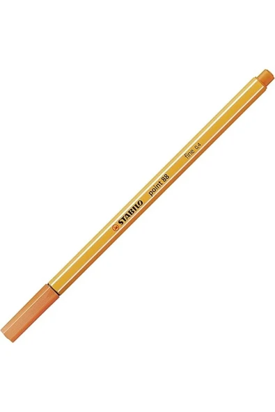 Stabilo - İnce Keçe Uçlu Kalem - Point 88 - Açık Alev Kırmızısı ürün görseli 1
