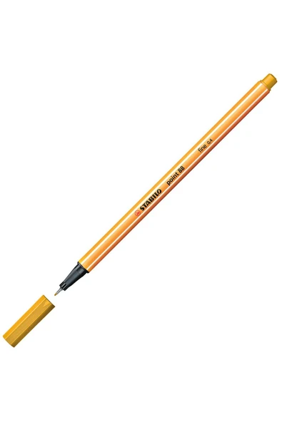 Stabilo Point 88 Fineliner 0.4mm Keçe Uçlu Kalem 88/44 Sarı ürün görseli 1