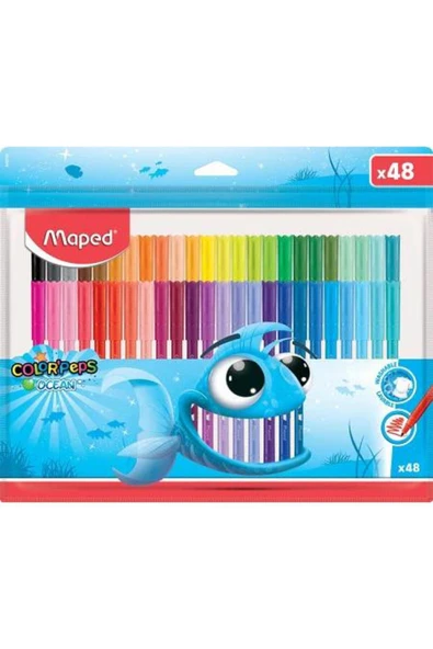 Maped Color Peps Ocean Marker 48 Li ürün görseli 1