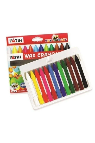 Fatih Jumbo Wax Crayon Mum Boya 12 Renk ürün görseli 1