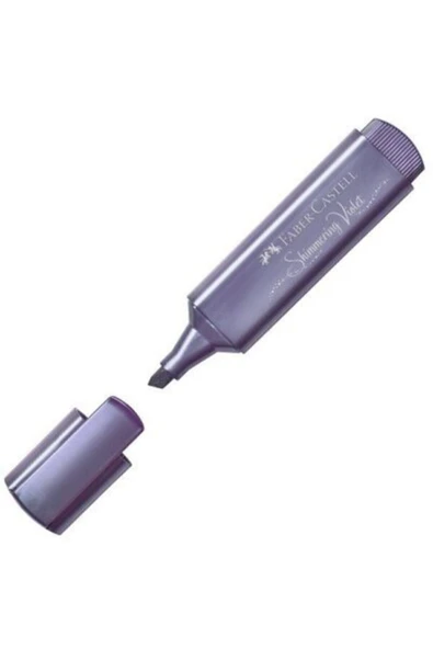 Faber Castell Faber Fosforlu Kalem Metalik Mor 154678 ürün görseli 1