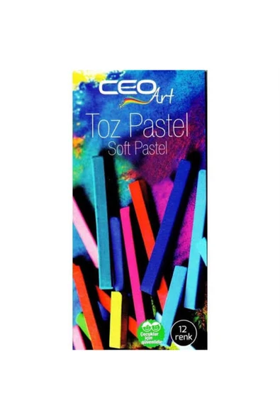 Ceoart Toz Pastel 12'li - Resim 2