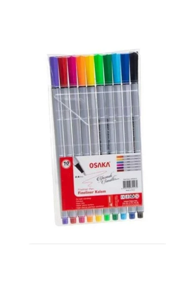 Osaka Fineliner Kalem Seti 10 Adet Ofk0410 ürün görseli 1