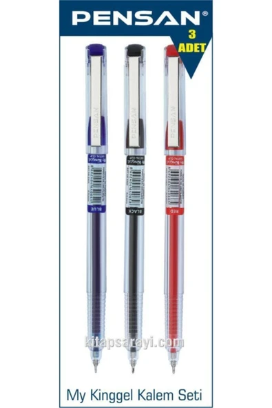 Pensan My King 0.5 Mm Jel Kalem Seti 3 Adet ürün görseli 1