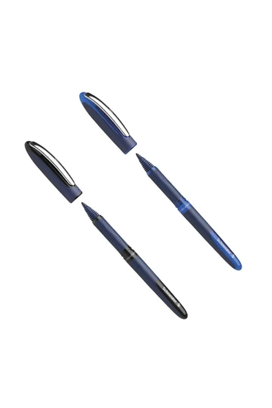 SCHNEIDER One Business 0,6mm Roller Mavi - Siyah 2'li Set ürün görseli 1