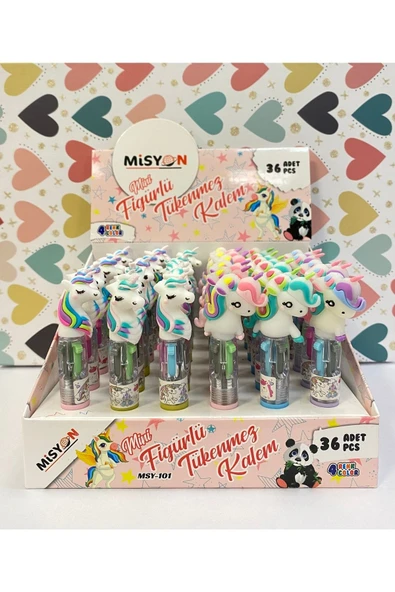 misyon kırtasiye Unicorn Mini Çoklu Tükenmez Kalem ürün görseli 1