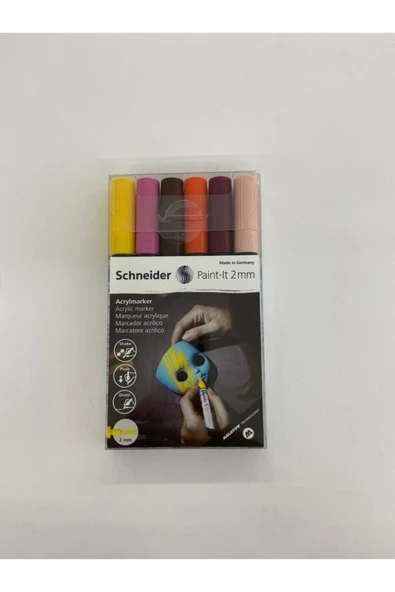 SCHNEIDER 310 Akrilik Markeri 2 Mm Set/3-120197 Scm520 ürün görseli 1