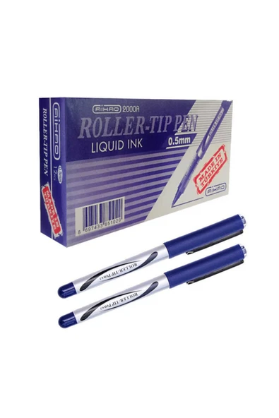 Mikro Aihao Roller 0.5 Pilot Kalem Mavi 12 Adet ürün görseli 1