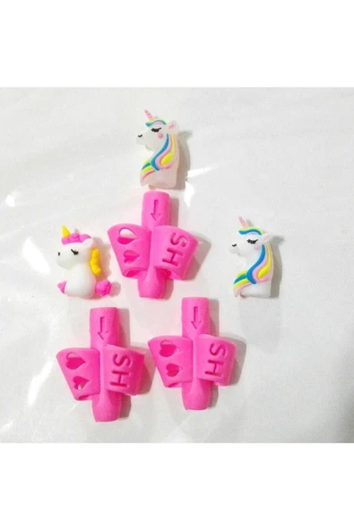 Misyon Kolay Kalem Tutma Aparatı Unicorn Kalem Başlığı 3 Lü Set Bş.k ürün görseli 1