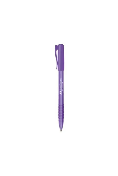 Faber Castell CX Colour Renkli Tükenmez Kalem Mor ürün görseli 1