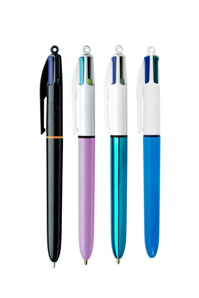 Bic 4 Renk Tükenmez Kalem Farklı Gövde Renklerinde 4 Lü Kalem Set ürün görseli 1