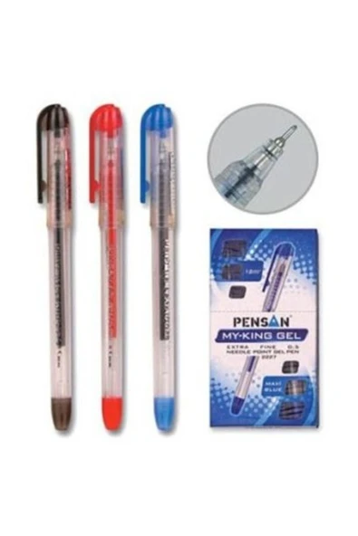 Pensan Jel Kalem 05 My-king Mavi 2227 Tek Renk Mavi ürün görseli 1