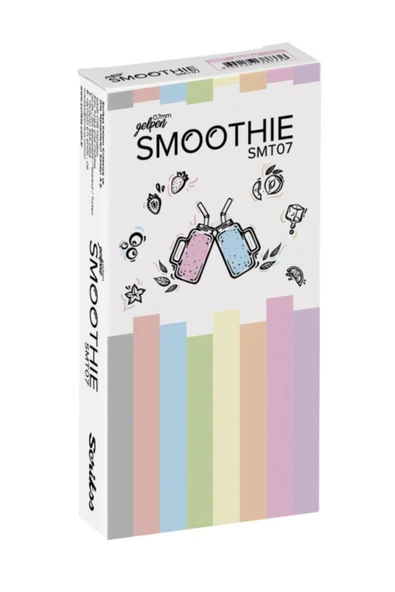 Scrikss Jel Kalem Smoothıe 0.7 Mm Pembe 12 Adet ürün görseli 1