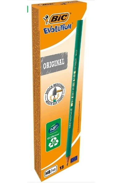 Bic Eco Evolution 650 HB Kurşun Kalem 12'li Kutu / 880311 ürün görseli 1