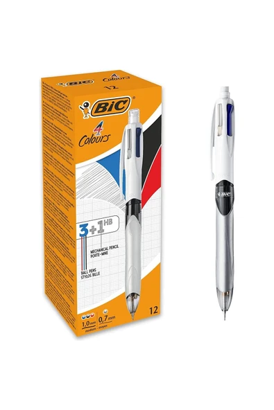 Bic Multifunction 3+1 Tükenmez/versatil Hb Kalem - Resim 4