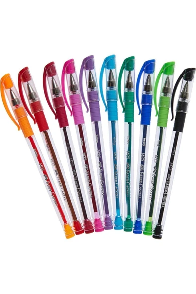 Faber Castell Faber-castell 1425 Iğne Uçlu Tükenmez Kalem 10 Renk ürün görseli 1