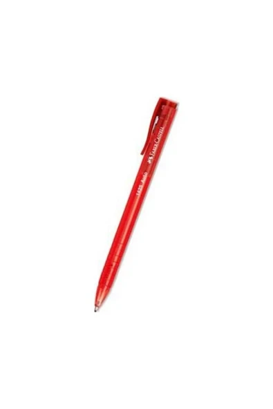 Faber Castell Faber-castell 1425 Auto Kırmızı Tükenmez Kalem 10'lu ürün görseli 1