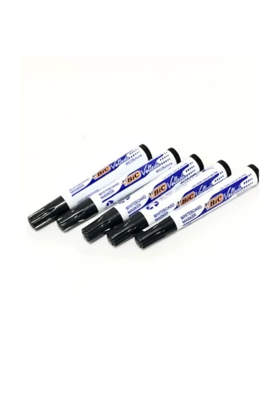 Bic Vellada 1751 Tahta Kalemi 5'li Yuvarlak Uç (siyah) ürün görseli 1