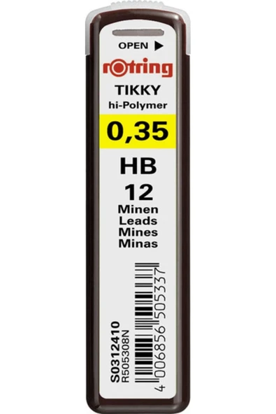 Rotring Hi-Polymer 0.3mm HB Min (Uç) / S0312410 ürün görseli 1