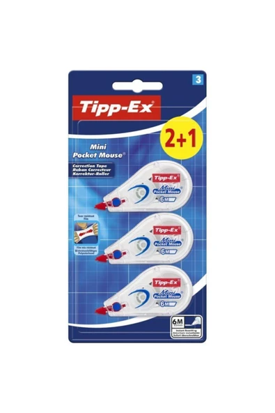 Bic Tipp-ex Mini Pocket Mouse Düzeltici 2 1'li Blister ürün görseli 1
