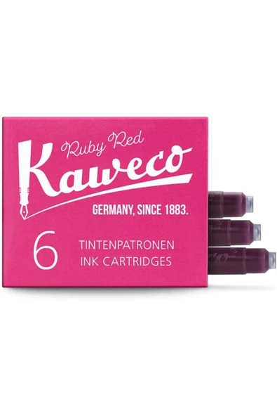 Kaweco Dolmakalem Kartuş Kırmızı / 10000008 ürün görseli 1