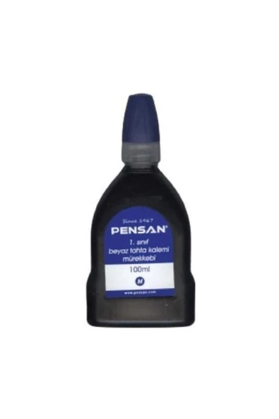 Pensan Tahta Kalemi Mürekkebi 100ml Mavi tkm ürün görseli 1