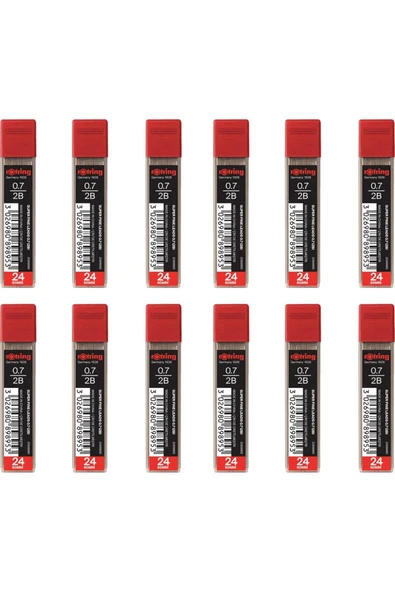 Rotring Superfine 2b Kalem Ucu 0.7 - 12 Adet ürün görseli 1