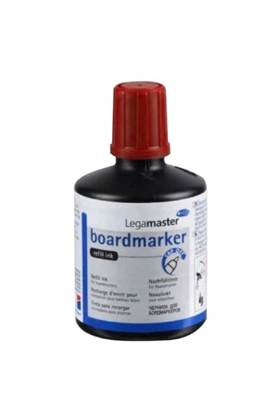 Edding Legamaster 100ml Tahta Kalemi Mürekkebi 100 Ml Kırmızı tkm ürün görseli 1
